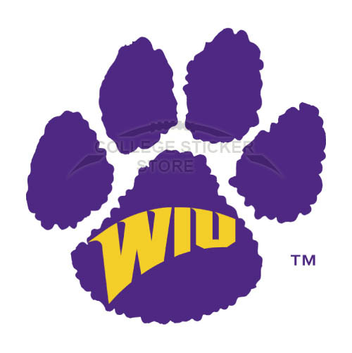 Diy Western Illinois Leathernecks Iron-on Transfers (Wall Stickers)NO.6965